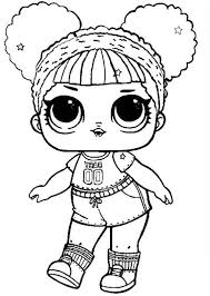 Each doll is a great example of fashion and style. Lol Surprise Dolls Coloring Pages Print In A4 Format