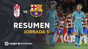 El granada cf quiere dar el golpe en la copa del rey ganando este miércoles al barcelona en los cuartos de final. Resumen De Granada Cf Vs Fc Barcelona 2 0 Youtube