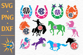 Download Horse Monogram Horse Shoe Monogram