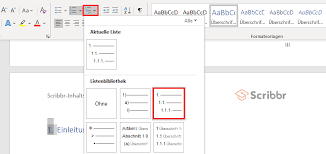 Klicken sie im register start in der gruppe absatz auf das symbol liste mit mehreren ebenen. Automatisches Inhaltsverzeichnis In Microsoft Word Erstellen Mit Video