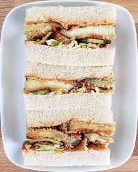 Air Fried Eggplant Katsu Sandwich Monson Made This Recipe Vegan Sandwich Glass Baking Dish Sandwiches