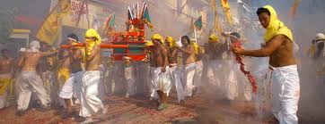 Thailand Vegetarian Festival Every Year The People Of Thailand Celebrate A Vegetarian Festival This Thailand Jobs In Thailand Thailand Festivals Thailand