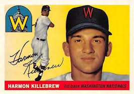 2019 Topps Iconic Card #ICR-63 Harmon Killebrew Washington Nationals