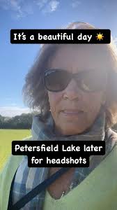 It was a beautiful morning for a walk. #headshots at Petersfield Lake this  afternoon, then a meet up with Darrin Laishley talking banners and  #photography