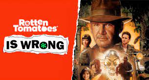 We want to hear what you have to say but need to verify your account. Rotten Tomatoes Is Wrong About Indiana Jones And The Kingdom Of The Crystal Skull Rotten Tomatoes Movie And Tv News