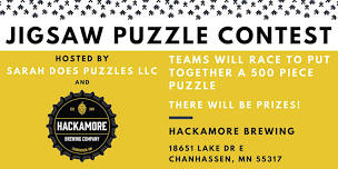 PRIDE Team Jigsaw Puzzle Contest at Hackamore Brewing Company