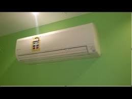 طريقة تركيب مكيف سبلت فيوجي على نحاس في الجدار Comment D Installer La Climatisation Fuji Youtube