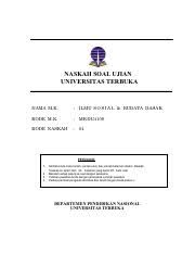 Kunci jawaban dan pembahasan soal uas ut pdgk4105 strategi pembelajaran di sd kunci jawaban dan pembahasan soal uas ut pdgk4105 strategi pembelajaran di sd 1. Ilmu Sosial Dan Budaya Dasar Naskah Soal Ujian Universitas Terbuka Nama M K Ilmu S O S I A L Budaya Dasar Kode M K Mkdu4109 Kode Naskah 04 Course Hero
