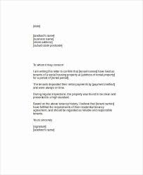 Letter Of Recommendation For Tenant Inspirational Sample Tenant Re Mendation Letter 7 Examples In Word Pdf In 2020 Reference Letter Reference Letter Template Lettering