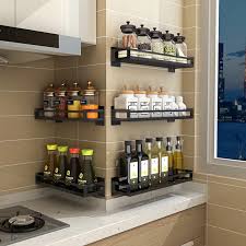 That's why we want to offer a wide range of kitchen accessories to use with your appliances, with the same design line and with a useful and safe running system. Wall Rack Mount Kitchen Storage Kitchen Accessories Shelf Everything Spice For Spice Jar Rack Cabinet Shelves Bracket Holder Racks Holders Aliexpress