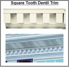 Maybe you would like to learn more about one of these? Vinyl Exterior Dentil Molding At Shutterlovers Com Brick Exterior House Vinyl Exterior Exterior Brick