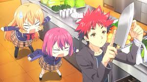 Hasil gambar untuk shokugeki no soma anime