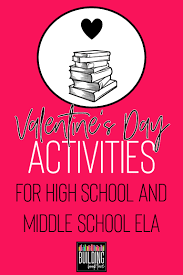 Take the valentine's day theme to the blocks center by adding a few new props and books. Valentine S Day Activities For High School And Middle School Ela Students Building Book Love