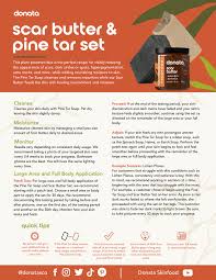 Scar Butter & Pine Tar Set