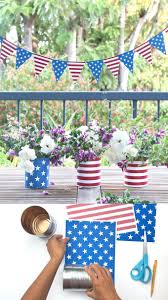 Save your cans of chicken soup and you can make these neat pencil holders. Farmhouse 5 Minute July 4th Decorations Almost Free A Piece Of Rainbow