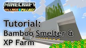 I have now posted a simple and easy video on how to create the newest and most effective xp farm/grinder on the newest versions of minecraft, and thought i would share it with you for you to build to get more xp. Minecraft 1 14 Tutorial Bamboo Super Smelter Xp Farm Youtube