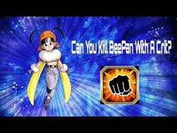 Dragon Ball Z Dokkan Battle Can You Kill Bee Pan With A Crit Youtube