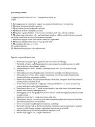 Maybe you would like to learn more about one of these? Job Desc Marketing Support Pdf