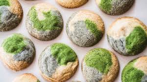 Matcha and Black Sesame Swirl Cookies