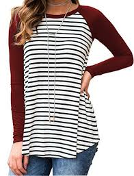 Black And White Striped Tunic Tops Black And White Stripes Raglan Sleeve Striped Long Sleeve Shirt Stripe Tunic Top Stripe Tunic Shirt