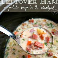 Ham And Potato Soup Recipe Yummly Recipe Ham Soup Recipes Leftover Ham Recipes Ham And Potato Soup