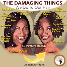 To prepare this home remedy: Black Hair Damage The Things We Do