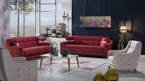 Floral desenli, pastel renklerdeki ve bol minderli koltuklar, beyaz veya. Bellona Oturma Grubu 2020 Ev Dekorasyonu