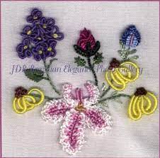 Lilac Rosebud Lupine French Knot Daisy Iris Flower Brazilian Dimensional Embroidery Patte Brazilian Embroidery Hand Embroidery Embroidery Tutorials