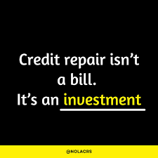 🌟 Credit Repair: It's Not a Bill, It's an Investment! 🌟 Investing in credit  repair is one of the smartest financial moves you can make. Unlike a bill  that you pay every