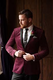 Wedding Black And Burgundy Suit A Late Fall Wedding Inspiration With Vintage Vibes Fall Groom Wedding Suits Groom Wedding Inspiration Fall