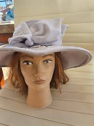 Vintage Hat Women Tea Elegant Hat by Studio B Made in China Used Good  Condition
