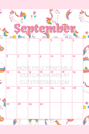 Cute Unicorn 2021 Calendar Free Printable Cute Freebies For You Calendar Printables Kids Calendar Free Blank Calendar