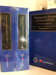 The court has adopted a new set of rules of procedure for civil lawsuits in justice court (the jcrcp) that replace the arizona rules of civil a few of the differences include the following: Malaysian Rules Of Court 2012 An Annotation Textbooks On Carousell
