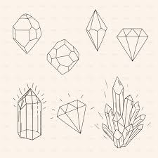 Image Result For Diamond Tattoo Stick And Poke Kristallzeichnung Geometrische Tattoos Diamanten Zeichnen