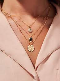 Show off your fabulousness with a stunning necklace. Onyx Layered Necklaces Ava Set Ana Luisa Jewelry