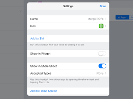 Get the combine images shortcut by opening the link in safari. How To Merge Pdfs On Ios Cult Of Mac