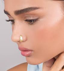 Gold Wheat Fake Nose Ring Faux Nose Ring Fake Nose Hoop Gold Fake Piercing Faux Piercing Fake Nose Piercing Nose Jewelry Nose Jewelry Faux Nose Ring Heart Earrings Studs