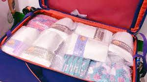 滿滿的伴手禮 棉花糖 爆米花 爆穀物回家 towel