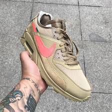 Off White Nike Air Max 90 Desert Ore Sneakernews Com Nike Air Max White Trending Sneakers Nike