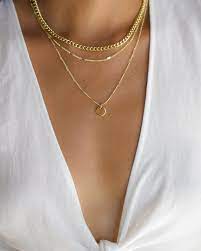 3 Layer Necklace Layered Necklace Set Gold Disc Necklace Gold Necklace Thick Gold Chain Necklace Gold Layering Necklace In 2021 Thick Gold Chain Necklace Thick Gold Chain Gold Necklace Set