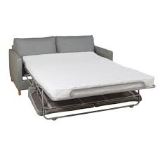 Langschläfer ausziehbar haben eine große liegefläche querschläfer umklappbar sind platzsparend. 3 Sitzer Schlafsofa Grau Mit Matratze 14 Cm Julian Maisons Du Monde Schlafsofa Mit Matratze Sofa Bett Bett Ideen