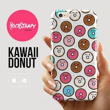 Donuts Samsung Galaxy S9 S8 Case Kawaii Iphone 7 Plus Xs Etsy Cute Phone Cases Phone Case Accessories Iphone 5s Cases