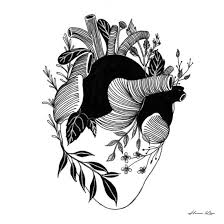 Black And White Illustration Hennkim Henn Art Illustration Drawing Sketch Black White Pen Inspire Creative Society6 Artprint Print Pen Art Love Art Framed Art Prints