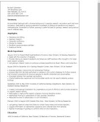 Geologist Resume Template Best Design Tips Myperfectresume