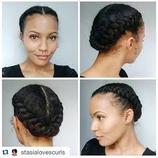 Nice And Simple Easy Braided Updo Natural Hair Styles Hair Styles