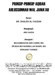 Ia akan melahirkan satu rangkaian makna yang. Masjid Ar Rahmah Download Kitab Prinsip Aqidah Ahlus Sunnah Wal Jamaah