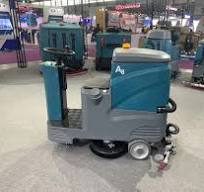 Ride on Electric Floor Scrubber+Sweeper with 85L Clean Water ...