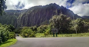 Towering over the garden is the incomparable koolau mountain range with its distinctly beveled grooves, like a mammoth accordion. Fishing At Ho Omaluhia Botanical Garden A Shiny Life