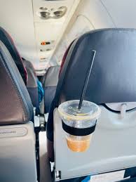 FLYGA Airplane Drink and Phone Holder Travel Accessory Black