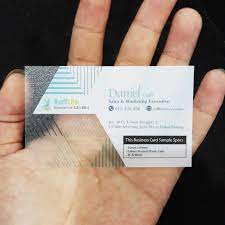 We are online printing company in kuala lumpur & penang.more than 80 products , as business cards, flyers, brochures, postcards, banner, stands, poster, booklet, sticker, uniform, flag and more! Transparent Name Card Printing 400gsm All Design Solution